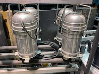 Showtec par 64-54 partij par-spots in transportkar - afbeelding 2 van  3