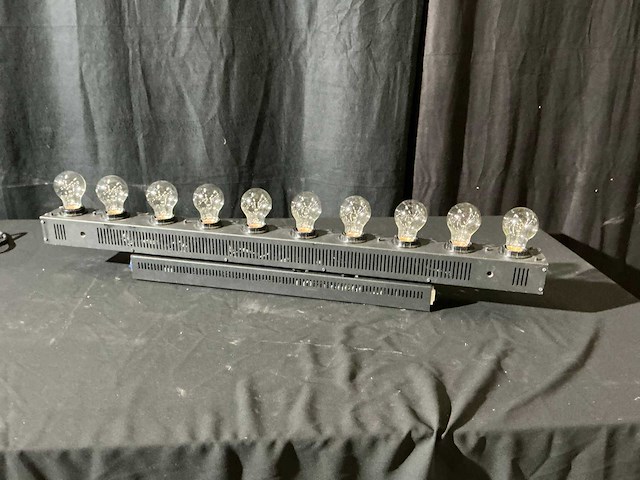 Showtec t10 sunstrip actif dmx e27 lichtbalk (4x) - afbeelding 2 van  8