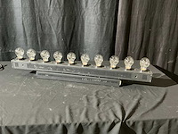 Showtec t10 sunstrip actif dmx e27 lichtbalk (4x) - afbeelding 2 van  8