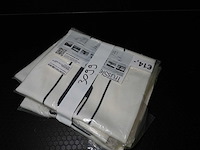 Showtex - trussleeve white 27 cm - food & drink - 60 cm - aluminium trusse (4x) - afbeelding 1 van  1