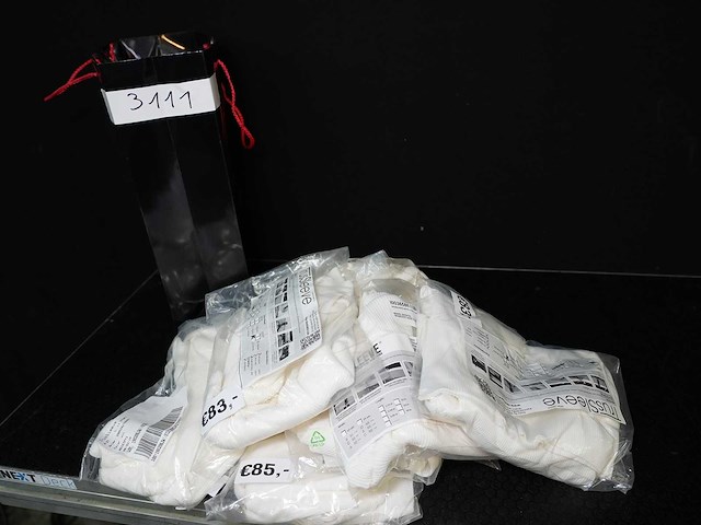 Showtex - trussleeve white 4 way cross 30/30 - aluminium trusse (8x) - afbeelding 1 van  1