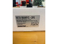 Shure - beta 98amp/c-3pk - microphone - afbeelding 1 van  3