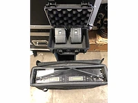 Shure 2 zenders + 1 dble-ontvanger tijdens de vlucht