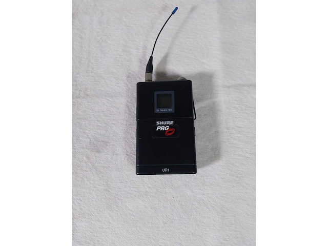 Shure uhf beltpack ur1-q5 (740-814mhz) - afbeelding 1 van  2