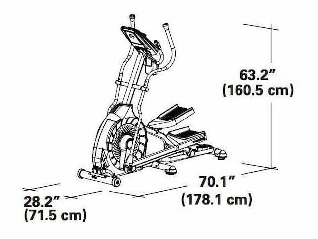 Shwinn 430i crosstrainer (demo) - afbeelding 8 van  8