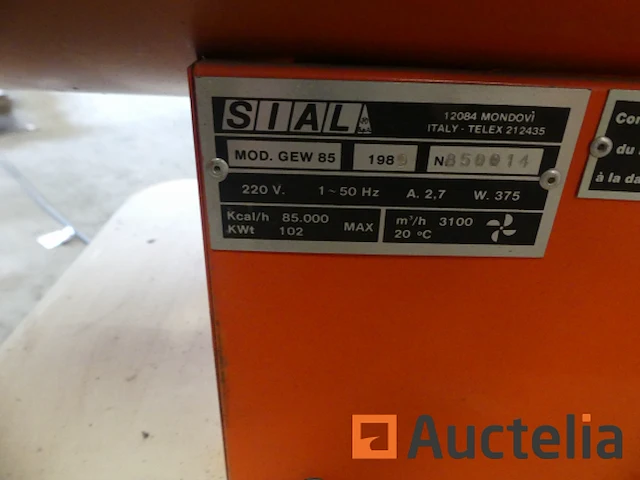 Sial gew 85 heteluchtkanon - afbeelding 4 van  7