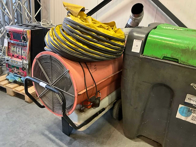 Sial mirage 85h mobiele heater - afbeelding 2 van  7