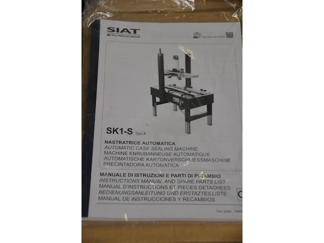 Siat sk1-s verpakkingsmachine - afbeelding 7 van  7