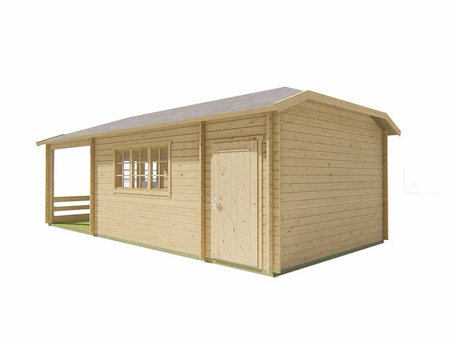 Sibella - tuinhuis 44mm 8500x4200x3170mm onbehandeld - afbeelding 3 van  5