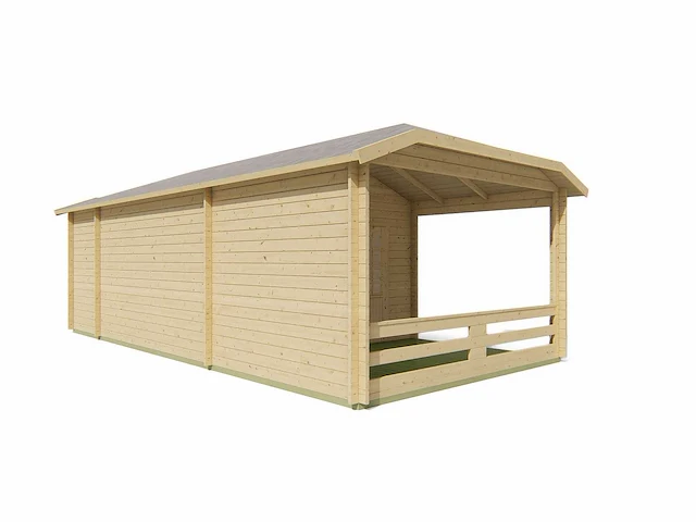Sibella - tuinhuis 44mm 8500x4200x3170mm onbehandeld - afbeelding 4 van  5