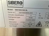 Sibero sib1800/380-sl rvs saladette - afbeelding 5 van  6