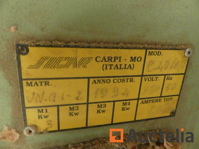 Sicar c40/3 schaafmachine - afbeelding 9 van  15