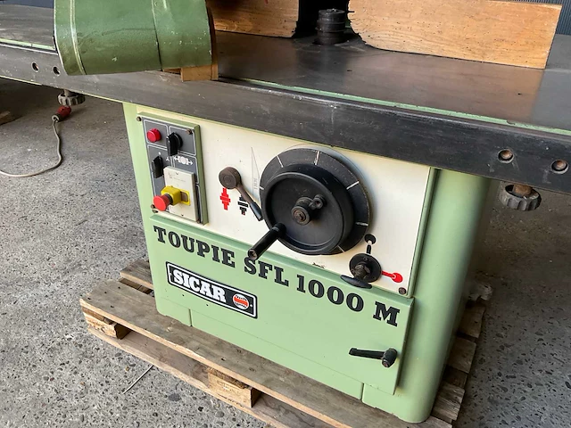Sicar sfl 1000 m toupie freesmachine - afbeelding 9 van  9