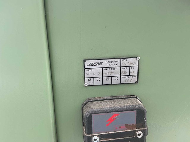 Sicar sfl 1000 m toupie / freesmachine - afbeelding 4 van  17