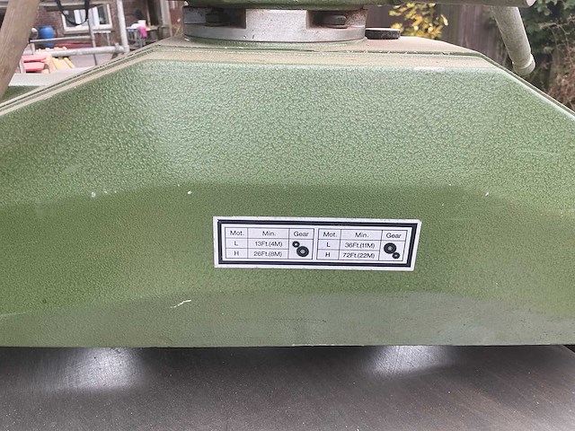 Sicar sfl 1000 m toupie / freesmachine - afbeelding 16 van  17