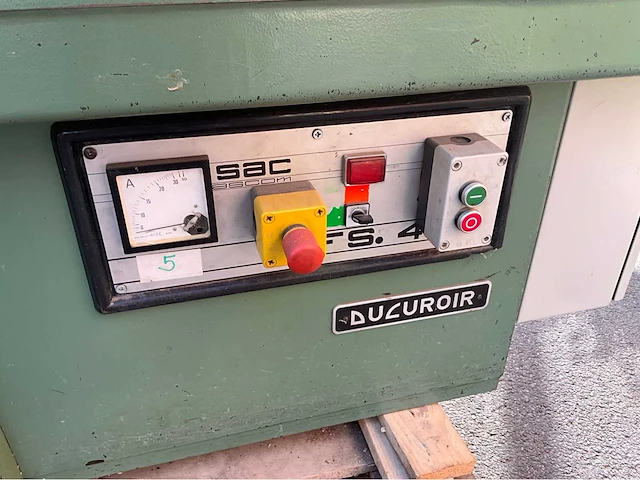 Sicma vandiktebank – model rt 520 & sac vlakbank – sueri alfredo (sac) - afbeelding 7 van  18