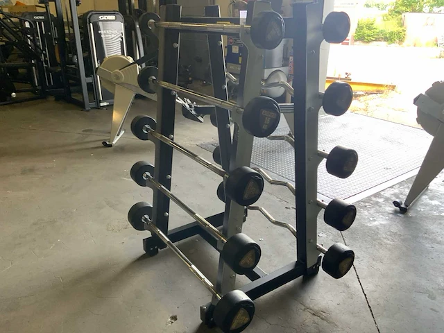 Sidea - barbells met rek - power station - afbeelding 2 van  4