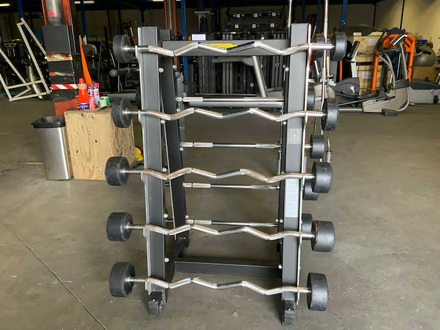 Sidea - barbells met rek - power station - afbeelding 4 van  4