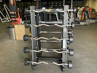 Sidea - barbells met rek - power station - afbeelding 4 van  4