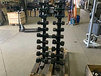 Sidea dumbbell set 1 t/m 10kg krachtstation - afbeelding 1 van  7