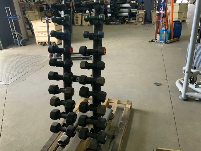 Sidea dumbbell set 1 t/m 10kg krachtstation - afbeelding 7 van  7
