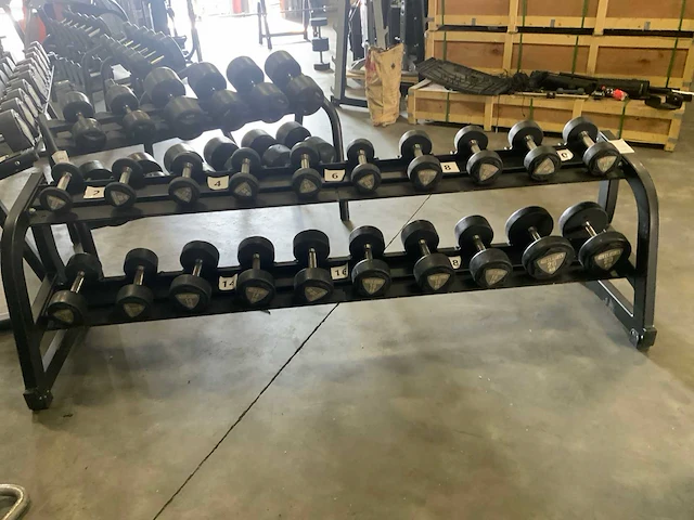 Sidea dumbbell set 2 t/m20kg met pure rek krachtstation - afbeelding 1 van  11