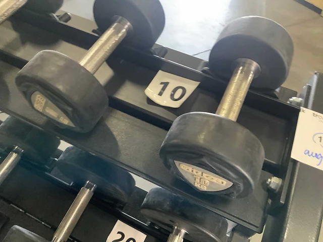 Sidea dumbbell set 2 t/m20kg met pure rek krachtstation - afbeelding 6 van  11