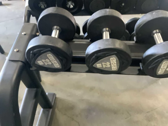Sidea dumbbell set 22kg t/m 30kg met pure rek krachtstation - afbeelding 2 van  5