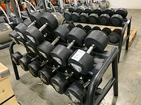 Sidea dumbell set pu 38 kg t/m 50kg krachtstation - afbeelding 1 van  5