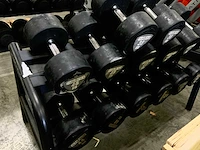 Sidea dumbell set pu 38 kg t/m 50kg krachtstation - afbeelding 4 van  5