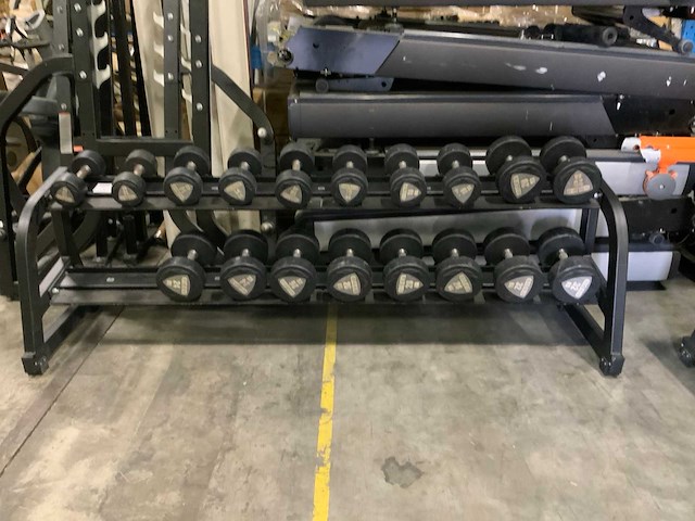 Sidea pu dumbbells 12;14;16;18;20;24;26;28;32kg krachtstation - afbeelding 1 van  9