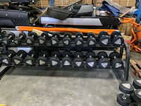 Sidea pu dumbbells 12kg t/m 30kg krachtstation - afbeelding 1 van  7