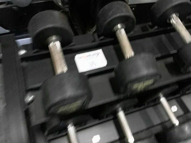Sidea pu dumbbells 12kg t/m 30kg krachtstation - afbeelding 3 van  7
