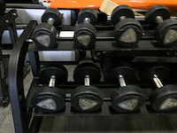 Sidea pu dumbbells 12kg t/m 30kg krachtstation - afbeelding 4 van  7
