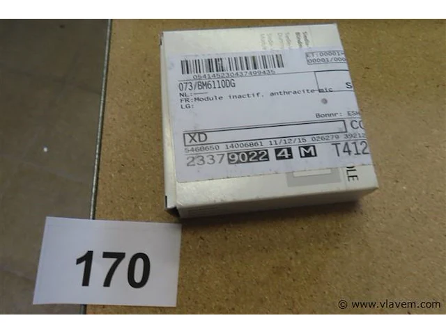 Siedle bm6110dg dummy module - afbeelding 1 van  3