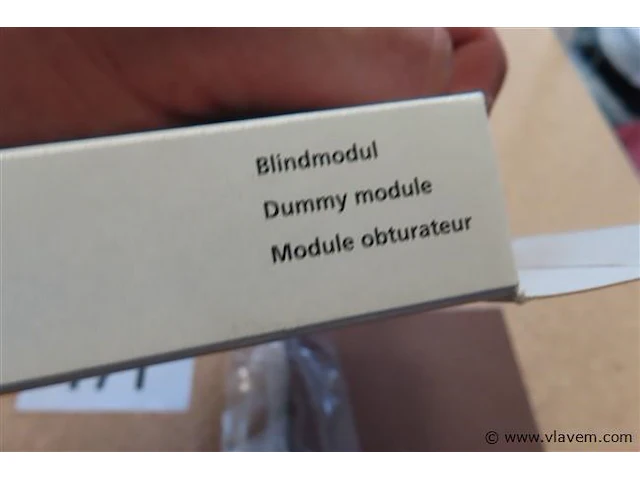 Siedle bm6110dg dummy module - afbeelding 3 van  3