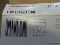 Siedle bm6110dg dummy module - afbeelding 2 van  3