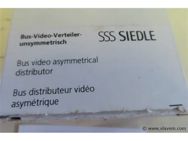 Siedle bus video assymetrical distributor - afbeelding 2 van  3