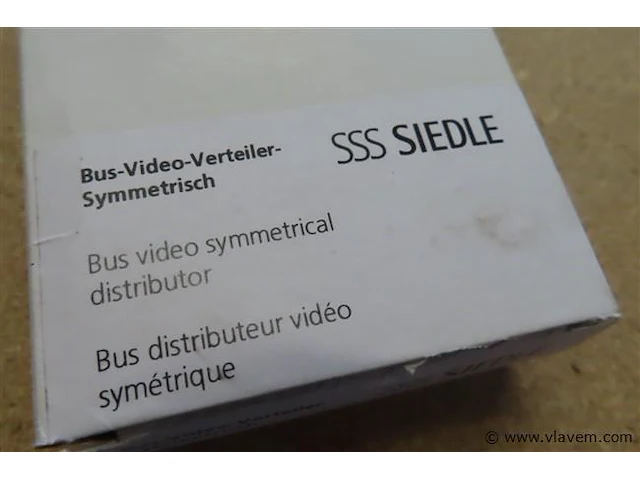 Siedle bus-video-verdeler symmetrisch - afbeelding 2 van  3