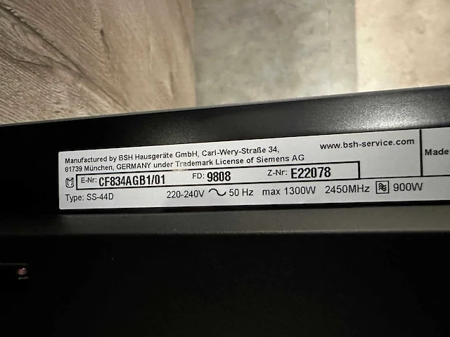 Siemens - cf834agb1 - hetelucht-oven (c) - afbeelding 3 van  3
