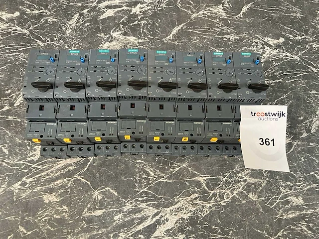 Siemens 3ra6120-1bb32 motor starter module (8x) - afbeelding 2 van  7