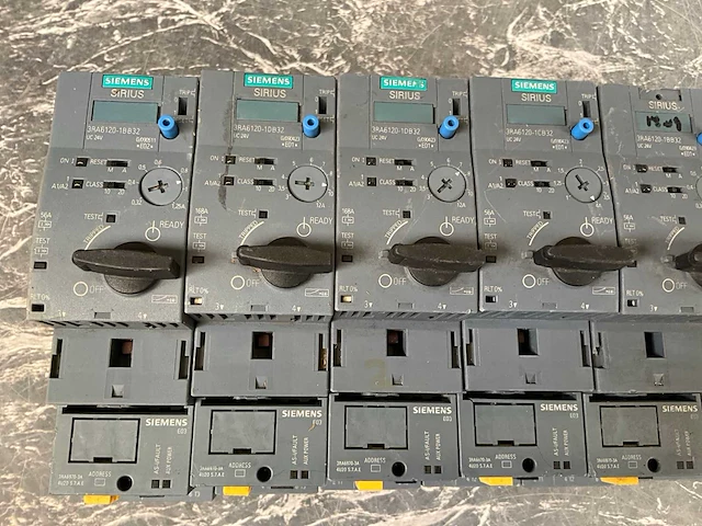 Siemens 3ra6120-1bb32 motor starter module (8x) - afbeelding 5 van  7