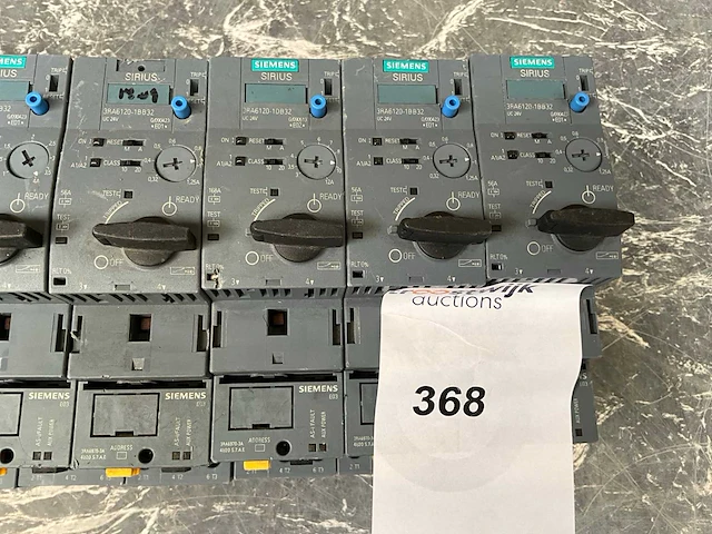 Siemens 3ra6120-1bb32 motor starter module (8x) - afbeelding 6 van  7