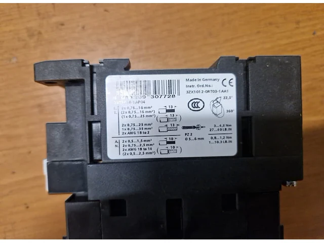Siemens 3rt1036 magneetschakelaar - afbeelding 4 van  5