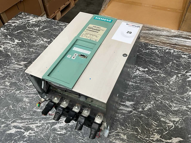 Siemens 6ra7078-6dv62-0 dc converter - afbeelding 1 van  7