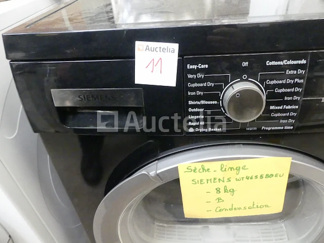 Siemens 8 kg condensdroger wt46s5b0eu - afbeelding 3 van  6