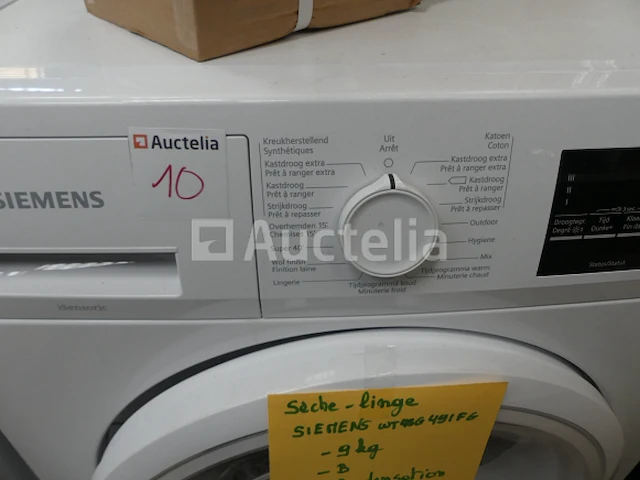 Siemens 9 kg condensdroger wt45g491fg - afbeelding 6 van  6