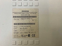 Siemens ac drive simovert mc frequentieregelaar - afbeelding 6 van  6