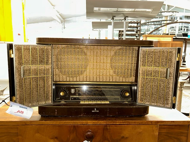 Siemens antieken radio - afbeelding 1 van  6