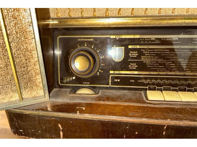Siemens antieken radio - afbeelding 2 van  6